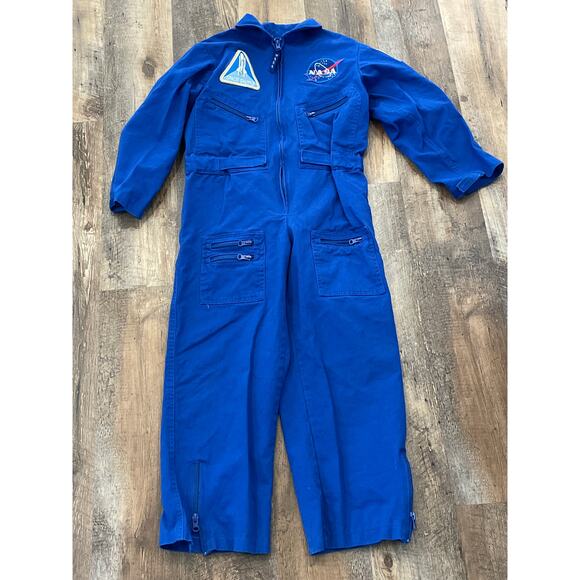 NASA  Get Real Gear kids flight  Astronaut coveralls 8-10 , halloween, dressup - Picture 1 of 12